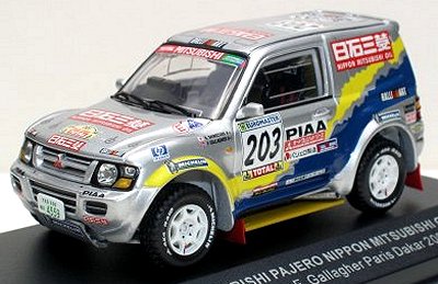 KIT MONTE MITSUBISHI Pajero Jemmpy Paris Dakar 85 1/43 EUR