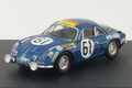 1968 ALPINE RENAULT A110 R8 GORDINI Le Mans #61